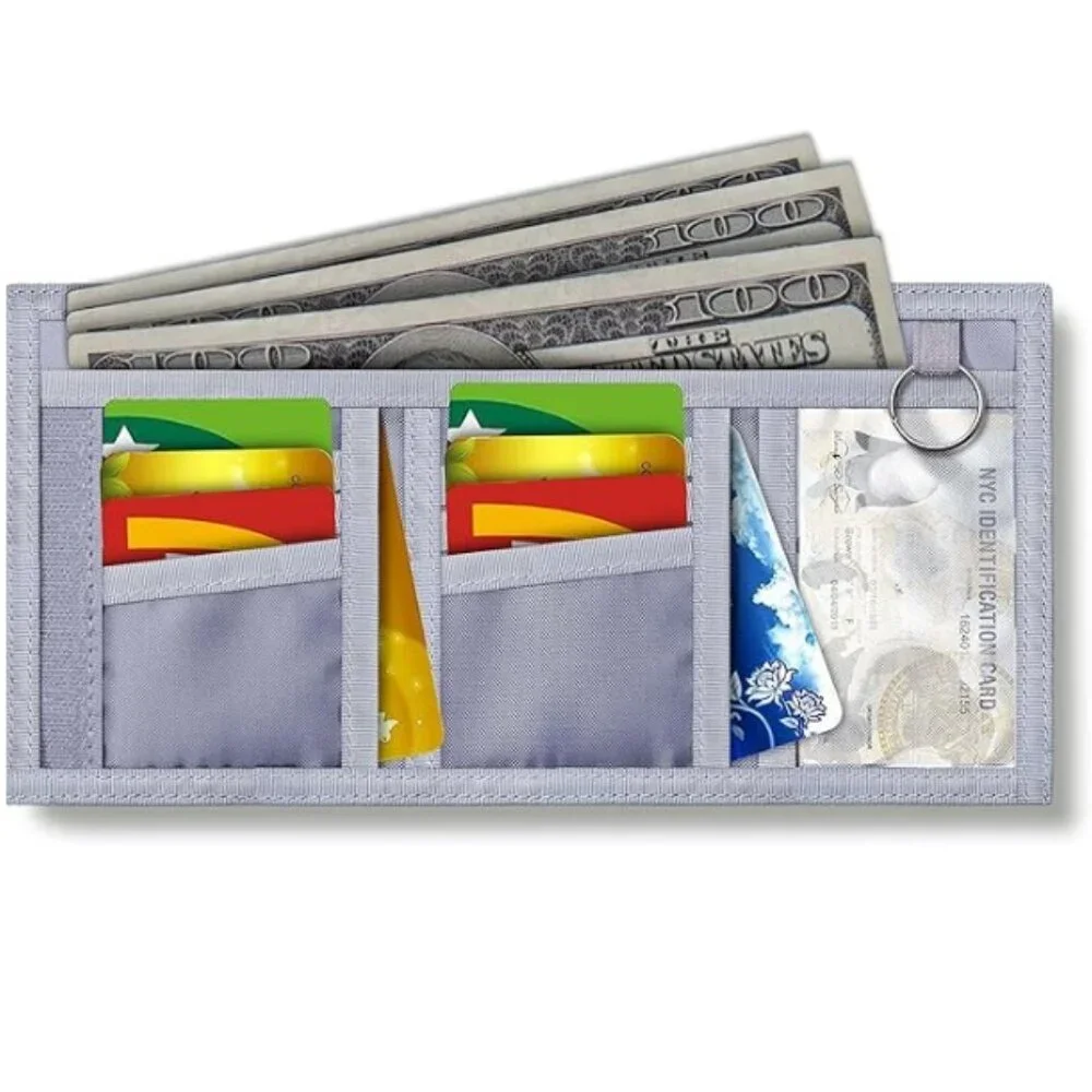 Boys Youth Sports Wallet Trifold, Basketball, Soccer, Football, Like New